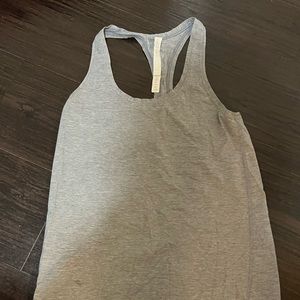 Lulu lemon grey stretch size 4 workout tank